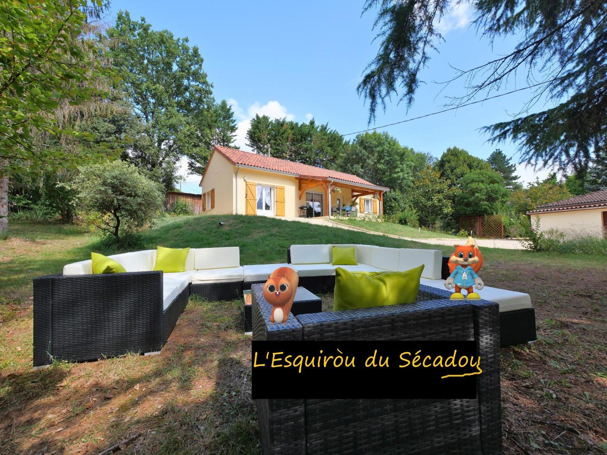 Castels L'Esquirou Du Secadouヴィラ エクステリア 写真